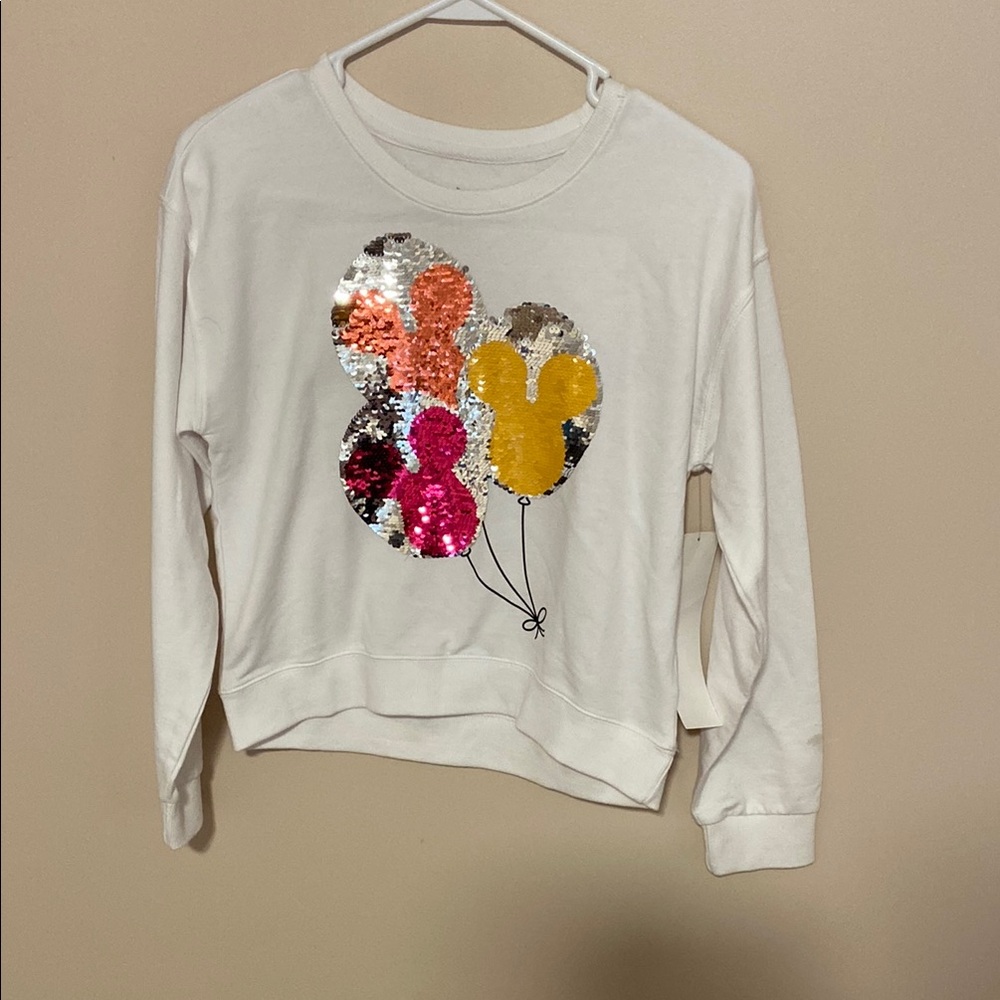 Disney Parks White Sweatshirt